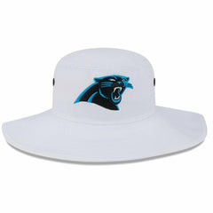 Carolina Panthers New Era 2023 NFL Training Camp Panama Bucket Hat - White on sale
