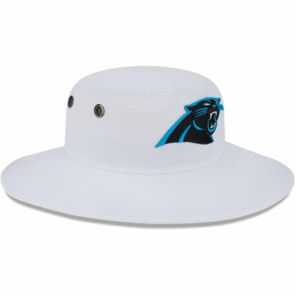 Carolina Panthers New Era 2023 NFL Training Camp Panama Bucket Hat - White on sale