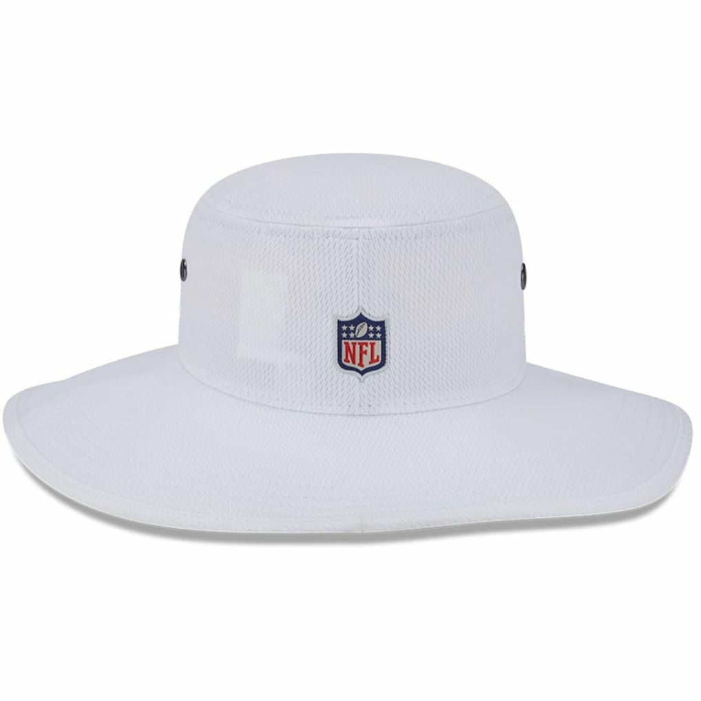 Carolina Panthers New Era 2023 NFL Training Camp Panama Bucket Hat - White on sale