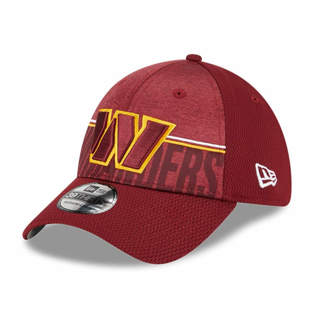 Washington Commanders New Era 2023 NFL Training Camp 39THIRTY Flex Hat - Burgundy outlet