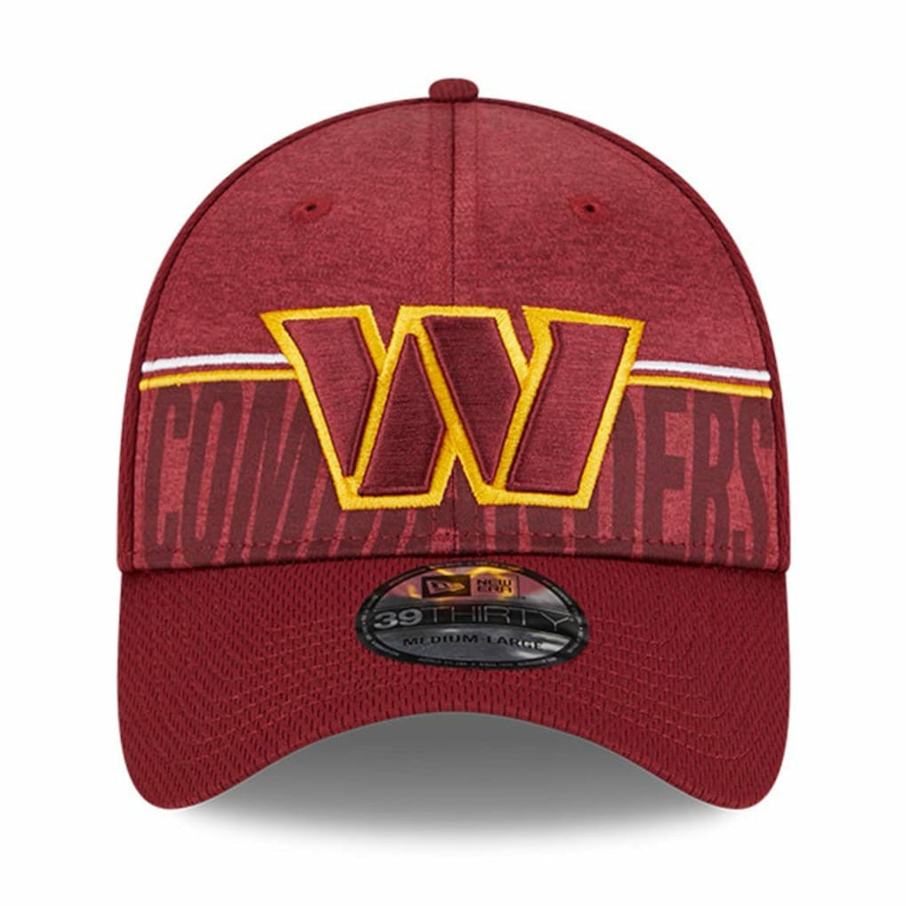 Washington Commanders New Era 2023 NFL Training Camp 39THIRTY Flex Hat - Burgundy outlet