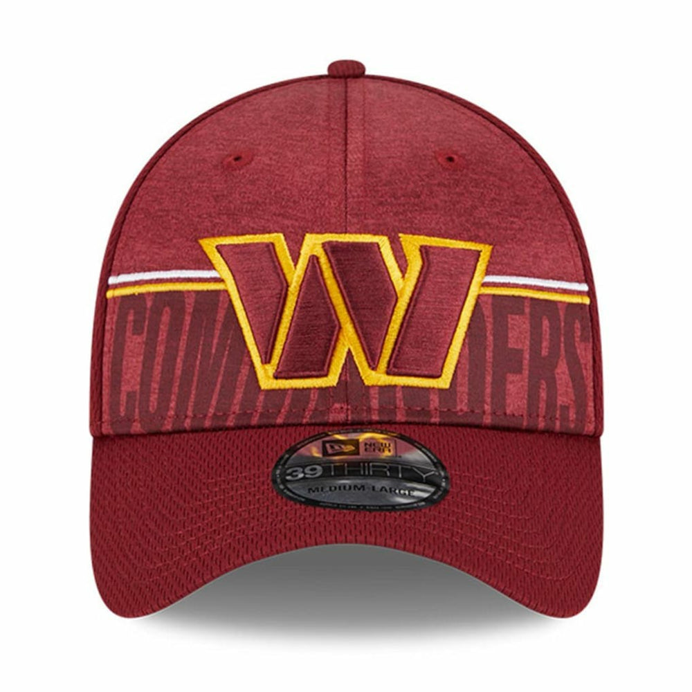 Washington Commanders New Era 2023 NFL Training Camp 39THIRTY Flex Hat - Burgundy outlet