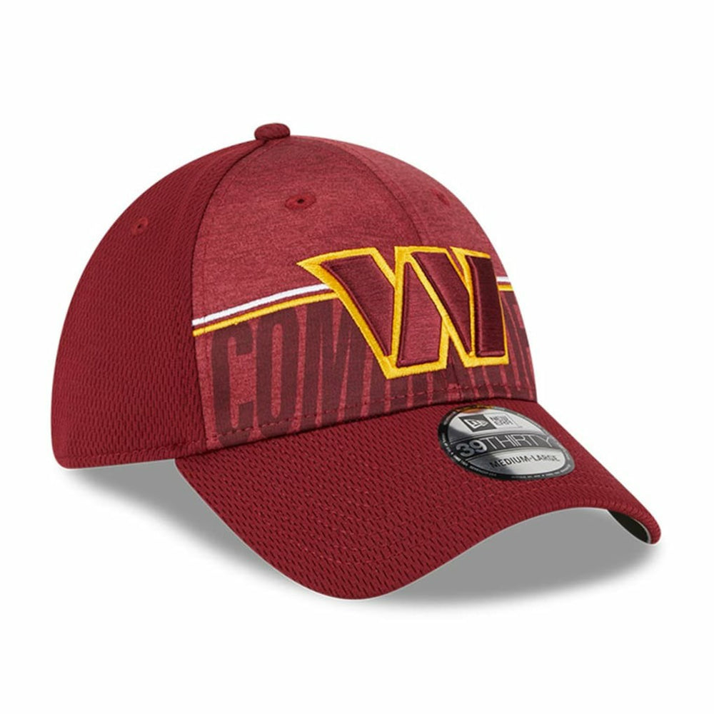 Washington Commanders New Era 2023 NFL Training Camp 39THIRTY Flex Hat - Burgundy outlet