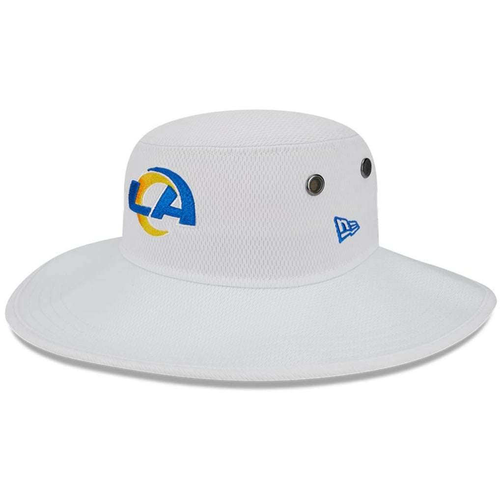 Los Angeles Rams New Era 2023 NFL Training Camp Panama Bucket Hat - White sale