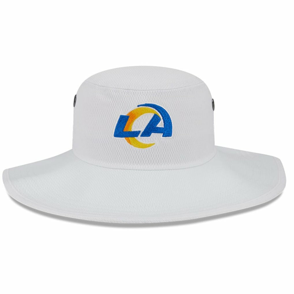 Los Angeles Rams New Era 2023 NFL Training Camp Panama Bucket Hat - White sale