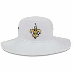 New Orleans Saints New Era 2023 NFL Training Camp Panama Bucket Hat - White discount