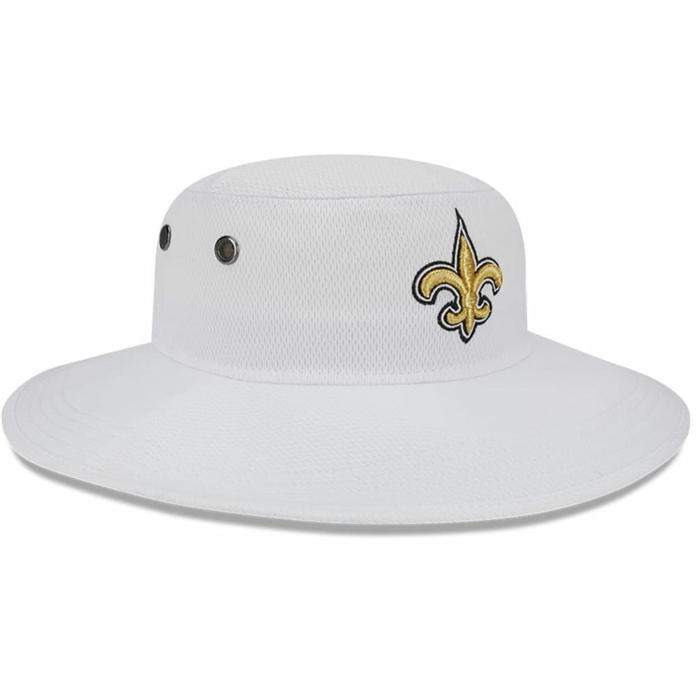 New Orleans Saints New Era 2023 NFL Training Camp Panama Bucket Hat - White discount