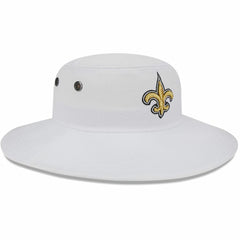 New Orleans Saints New Era 2023 NFL Training Camp Panama Bucket Hat - White discount