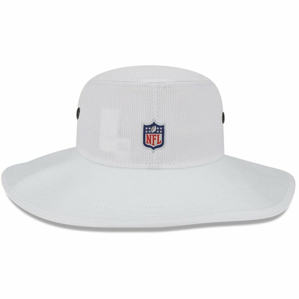 Pittsburgh Steelers New Era 2023 NFL Training Camp Panama Bucket Hat - White discount