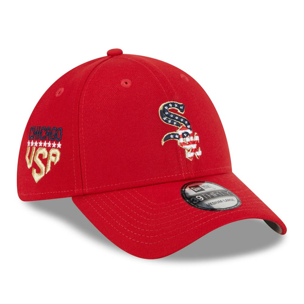 Chicago White Sox 2023 Fourth of July 39THIRTY Flex Hat - Red | New Era