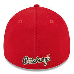 Pittsburgh Pirates 2023 Fourth of July 39THIRTY Flex Hat - Red | New Era
