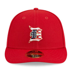 Detroit Tigers 2023 Fourth of July Low Profile 59FIFTY Fitted Hat - Red | New Era