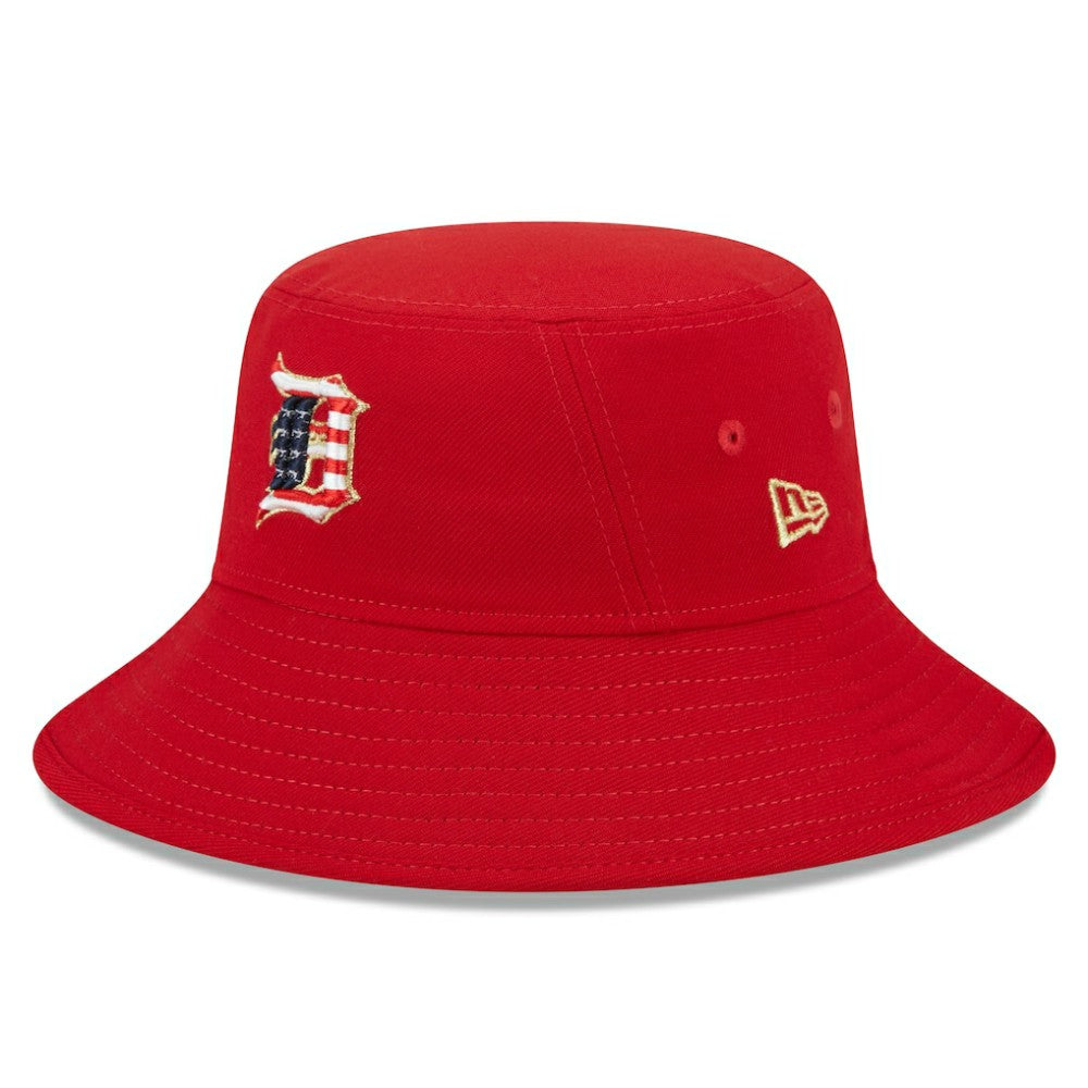 Detroit Tigers 2023 Fourth of July Bucket Hat - Red | New Era