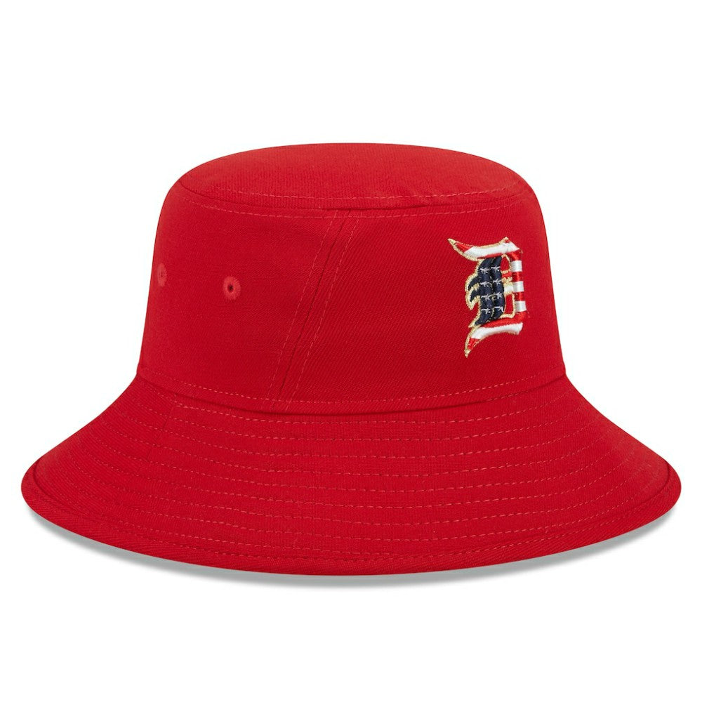Detroit Tigers 2023 Fourth of July Bucket Hat - Red | New Era
