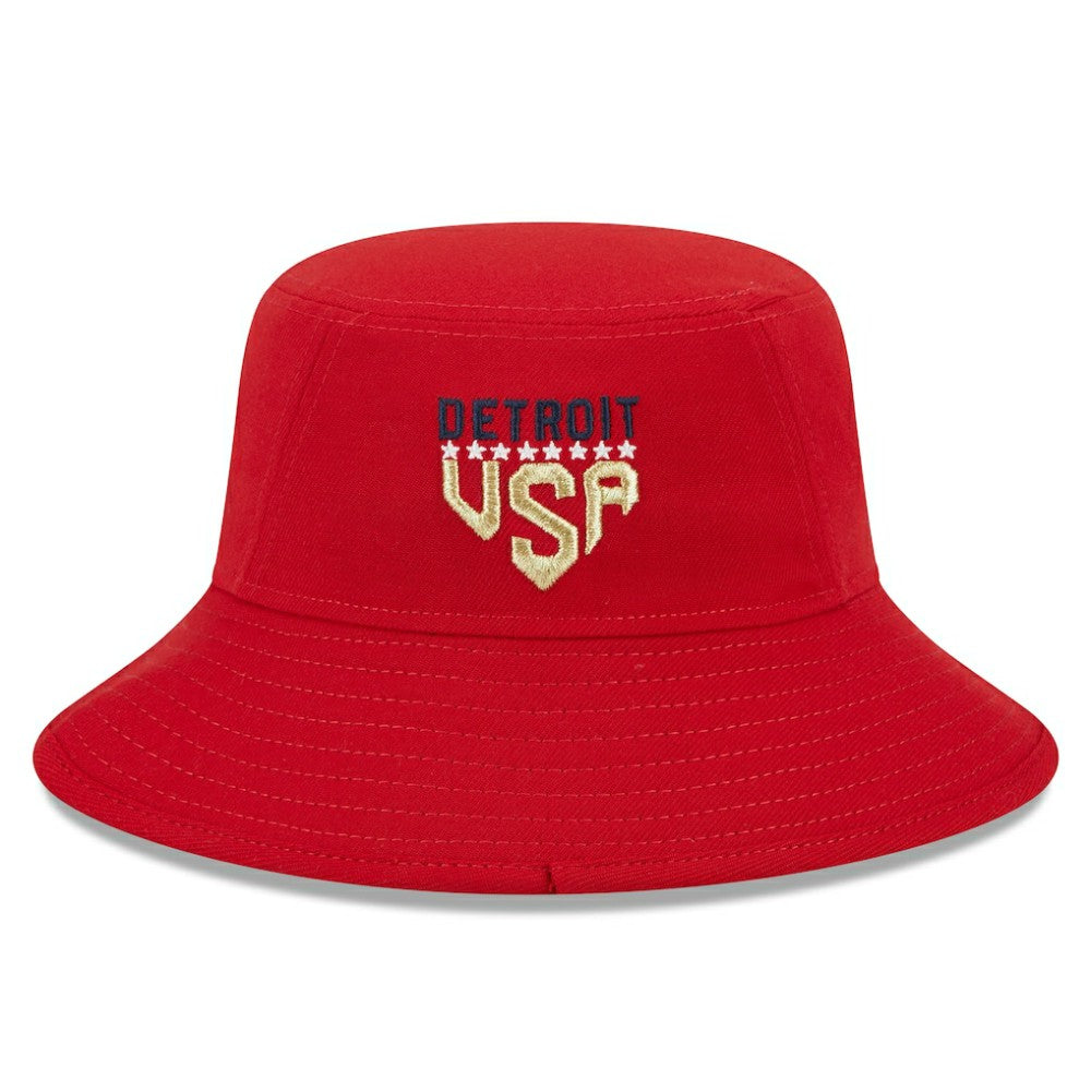 Detroit Tigers 2023 Fourth of July Bucket Hat - Red | New Era