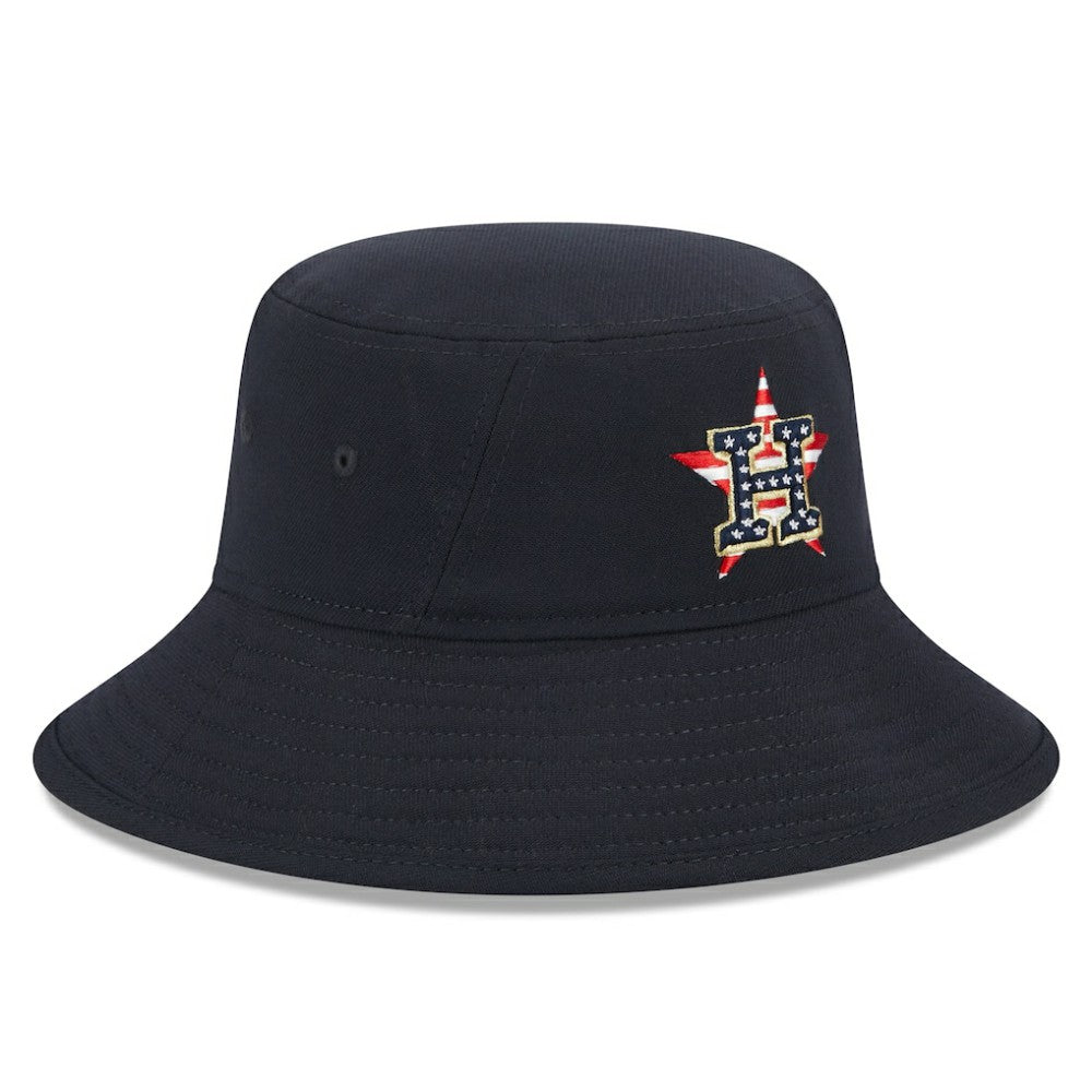 Houston Astros 2023 Fourth of July Bucket Hat - Navy | New Era