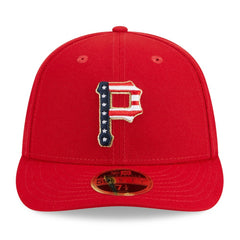 Pittsburgh Pirates 2023 Fourth of July Low Profile 59FIFTY Fitted Hat - Red | New Era