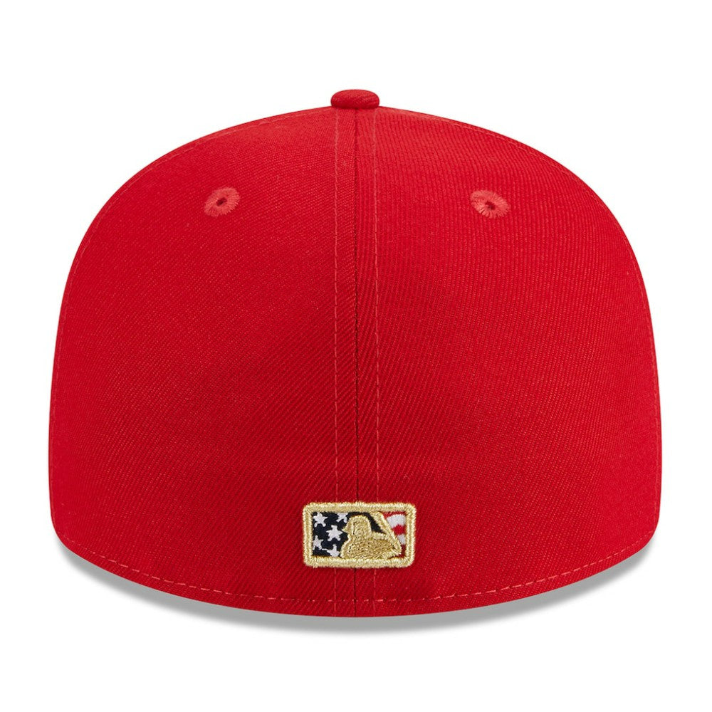 Pittsburgh Pirates 2023 Fourth of July Low Profile 59FIFTY Fitted Hat - Red | New Era