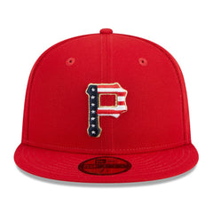 Pittsburgh Pirates 2023 Fourth of July 59FIFTY Fitted Hat - Red | New Era