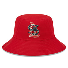 St. Louis Cardinals 2023 Fourth of July Bucket Hat - Red | New Era