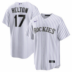 Todd Helton Colorado Rockies Home Retired Player Replica Jersey - White | Nike