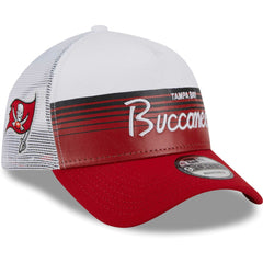 Tampa Bay Buccaneers New Era Horizon A-Frame 9FORTY Snapback Hat - Scarlet discount