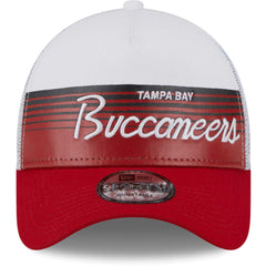 Tampa Bay Buccaneers New Era Horizon A-Frame 9FORTY Snapback Hat - Scarlet discount