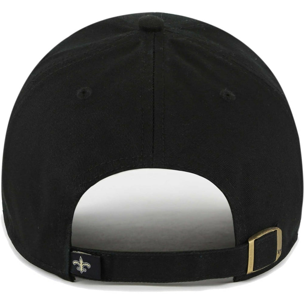New Orleans Saints '47 Women's Sidney Clean Up Adjustable Hat - Black for sale