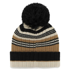 New York Jets '47 Women's Barista Cuffed Knit Hat with Pom - Natural on sale