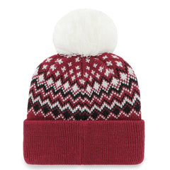 Arizona Cardinals '47 Women's Elsa Cuffed Knit Hat with Pom - Cardinal cheap