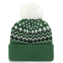 New York Jets '47 Women's Elsa Cuffed Knit Hat with Pom - Green discount