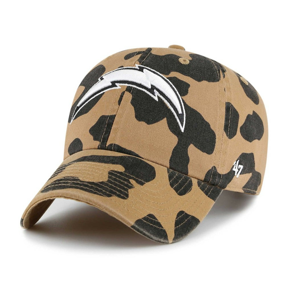 Los Angeles Chargers '47 Women's Rosette Clean Up Adjustable Hat - Tan on sale