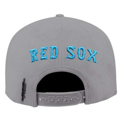 Boston Red Sox Pro Standard Washed Neon Snapback Hat - Gray