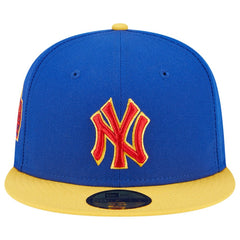 New York Yankees Empire 59FIFTY Fitted Hat - Royal/Yellow | New Era