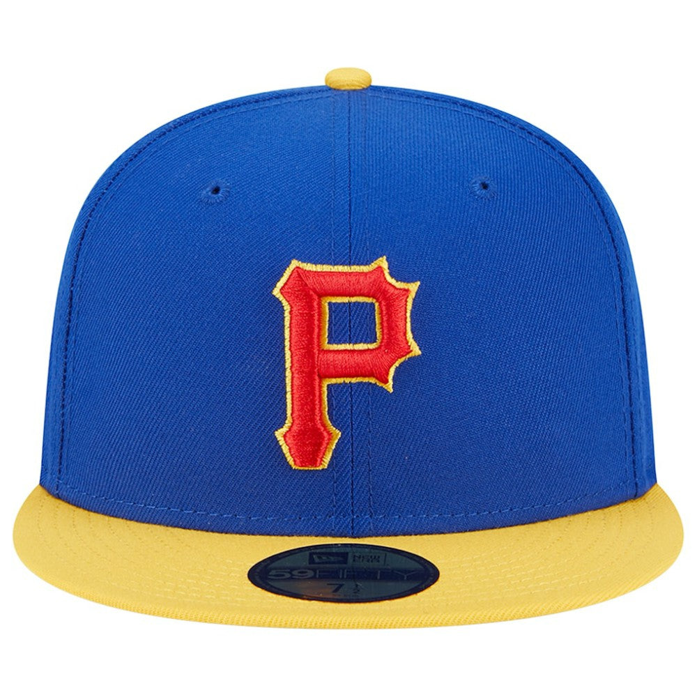 Pittsburgh Pirates Empire 59FIFTY Fitted Hat - Royal/Yellow | New Era