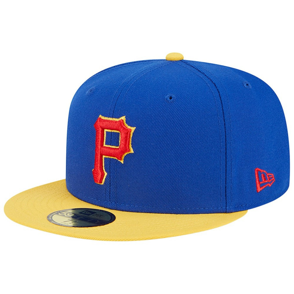 Pittsburgh Pirates Empire 59FIFTY Fitted Hat - Royal/Yellow | New Era