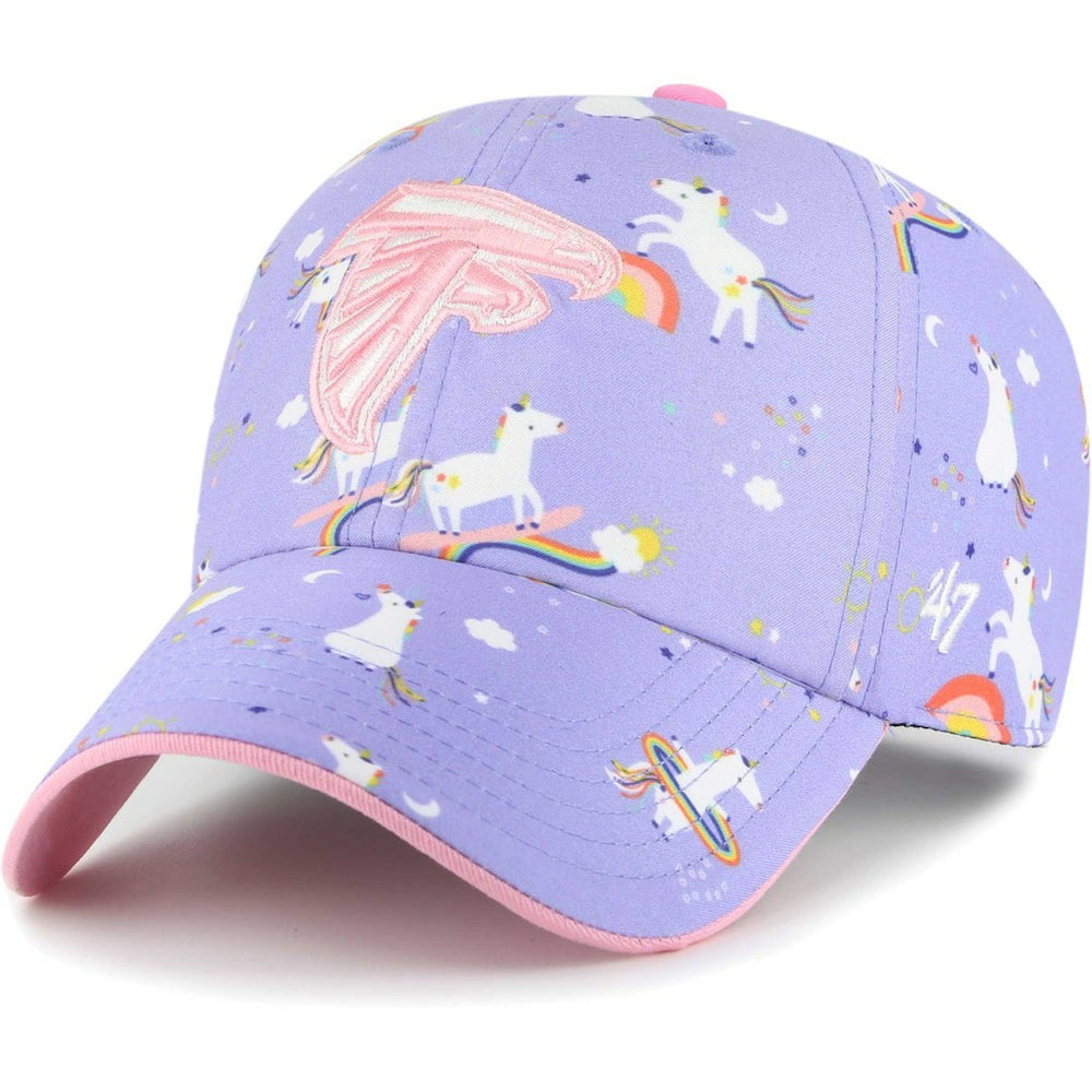 Atlanta Falcons '47 Girls Preschool Unicorn Clean Up Adjustable Hat - Lavender outlet
