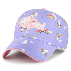 Baltimore Ravens '47 Girls Preschool Unicorn Clean Up Adjustable Hat - Lavender for sale