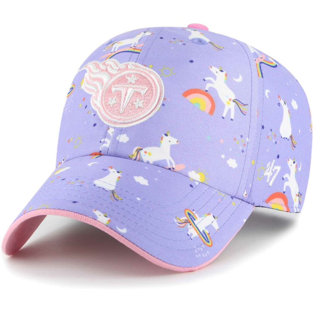 Tennessee Titans '47 Girls Preschool Unicorn Clean Up Adjustable Hat - Lavender outlet