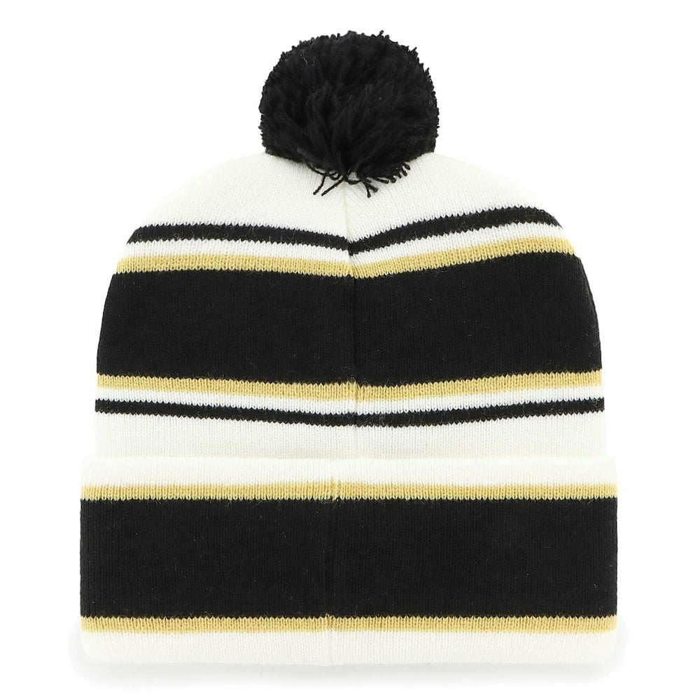 New Orleans Saints '47 Youth Stripling Cuffed Knit Hat with Pom - White discount