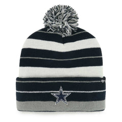 Dallas Cowboys '47 Powerline Cuffed Knit Hat with Pom - Navy cheap