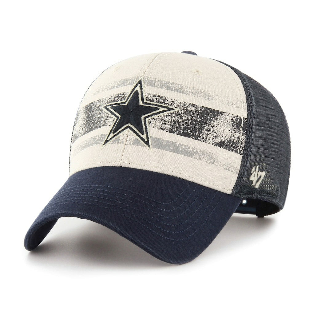 Dallas Cowboys '47 Breakout MVP Trucker Adjustable Hat - Cream discount
