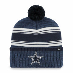 Dallas Cowboys '47 Fadeout Cuffed Knit Hat with Pom - Navy on sale
