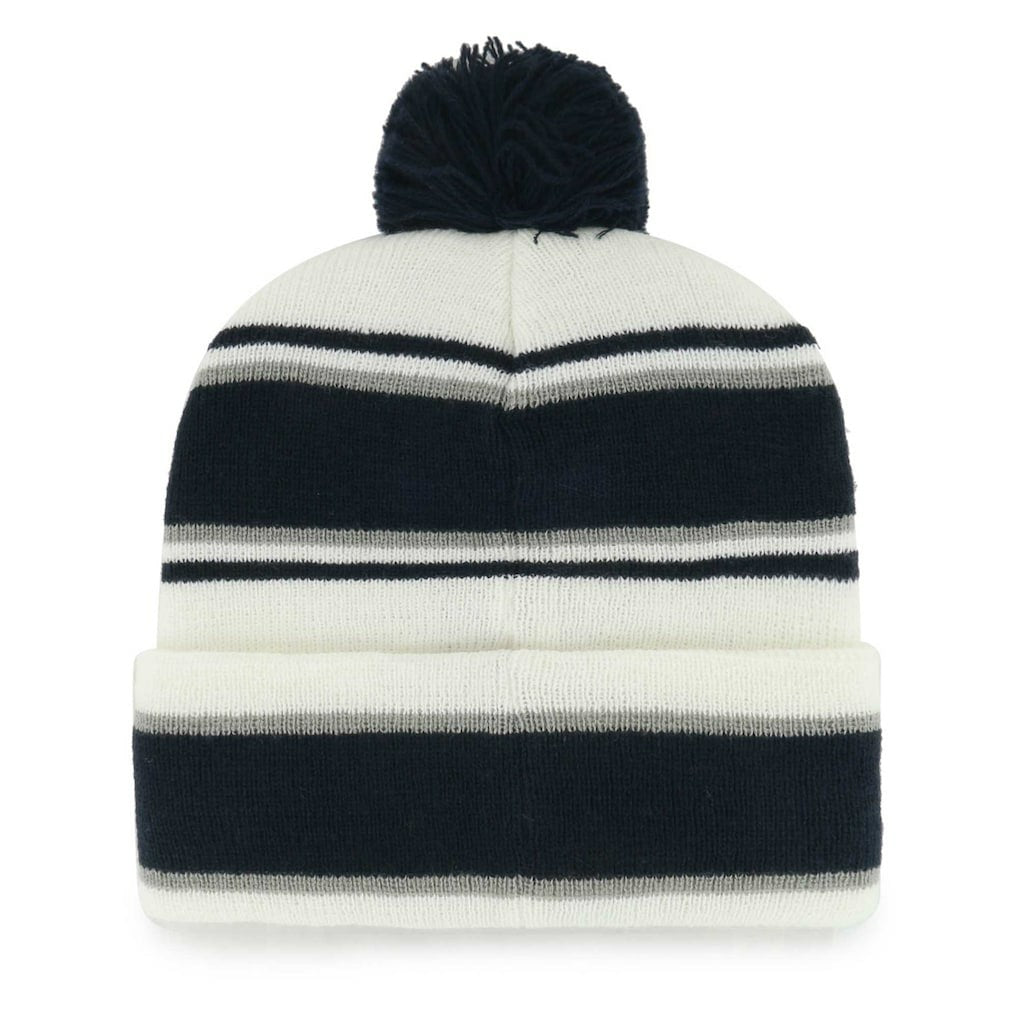 Dallas Cowboys '47 Youth Stripling Cuffed Knit Hat with Pom - White cheap