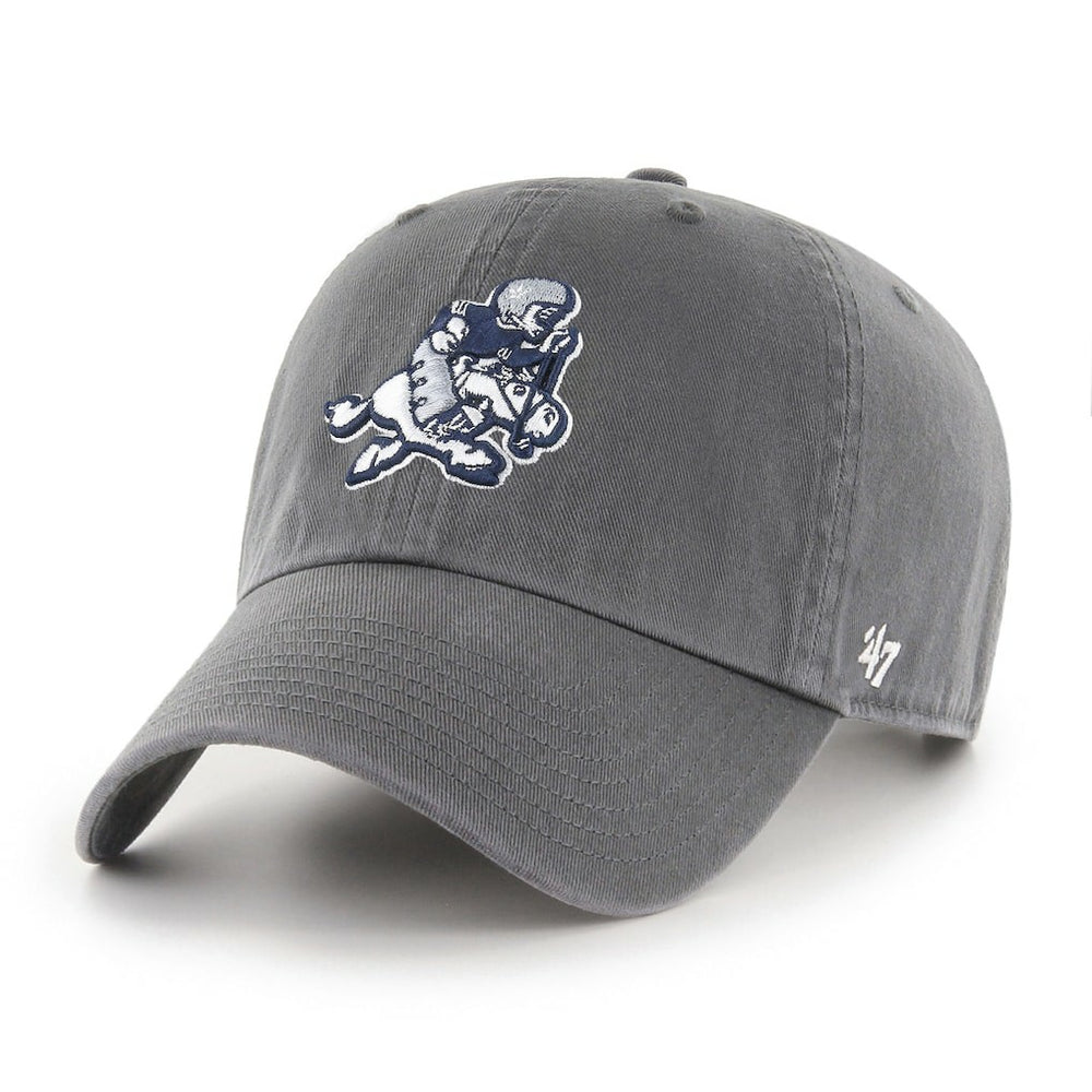 Dallas Cowboys '47 Retro Joe II Clean Up Adjustable Hat - Charcoal for sale
