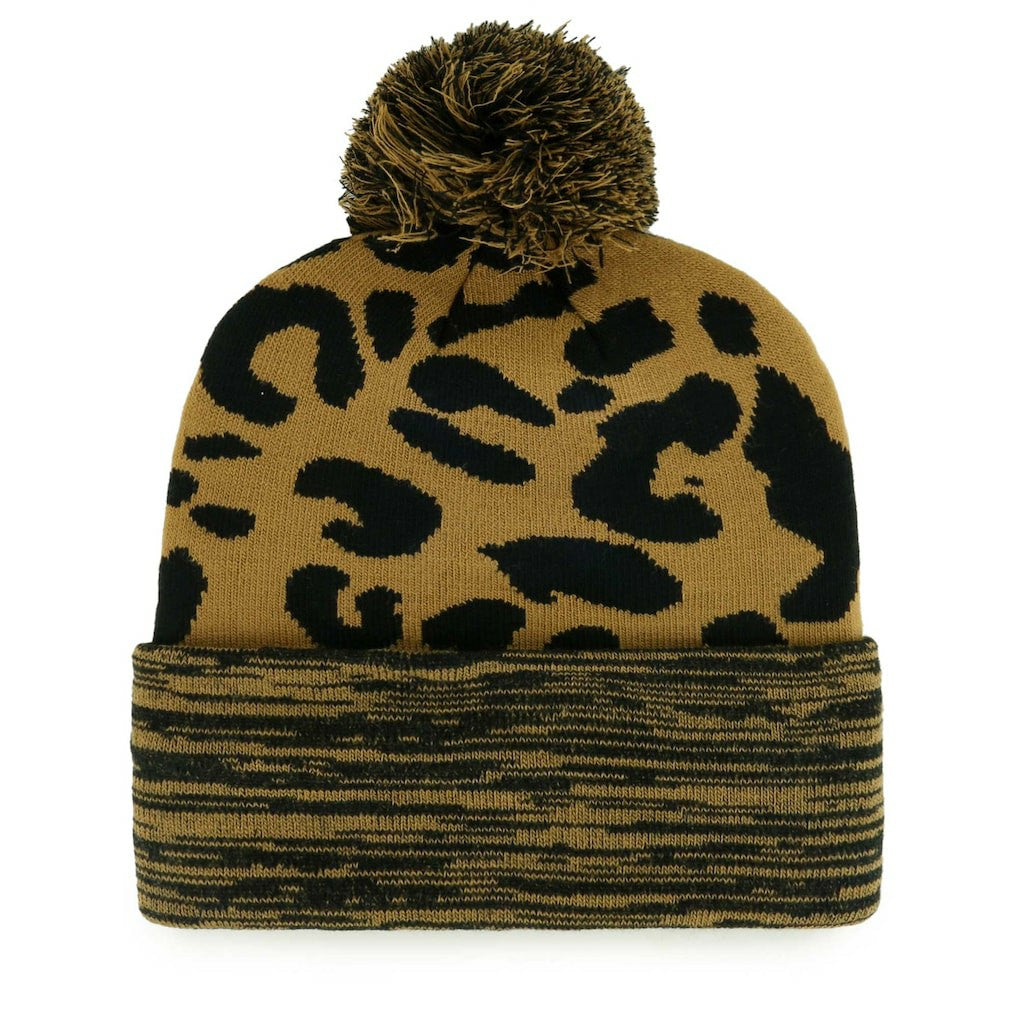 Dallas Cowboys '47 Women's Rosette Cuffed Knit Hat with Pom - Tan on sale