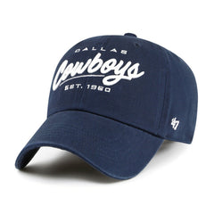 Dallas Cowboys '47 Women's Sidney Clean Up Adjustable Hat - Navy outlet