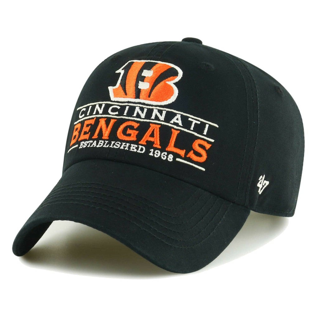 Cincinnati Bengals '47 Vernon Clean Up Adjustable Hat - Black sale