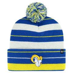 Los Angeles Rams '47 Powerline Cuffed Knit Hat with Pom - Royal outlet