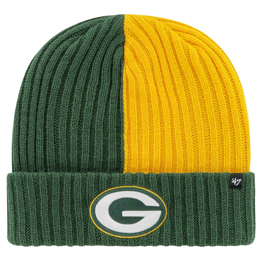 Green Bay Packers '47 Fracture Cuffed Knit Hat - Green outlet